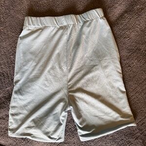 Princess Polly Light Blue Satin Mini Shorts – Size US 2 / AU 6